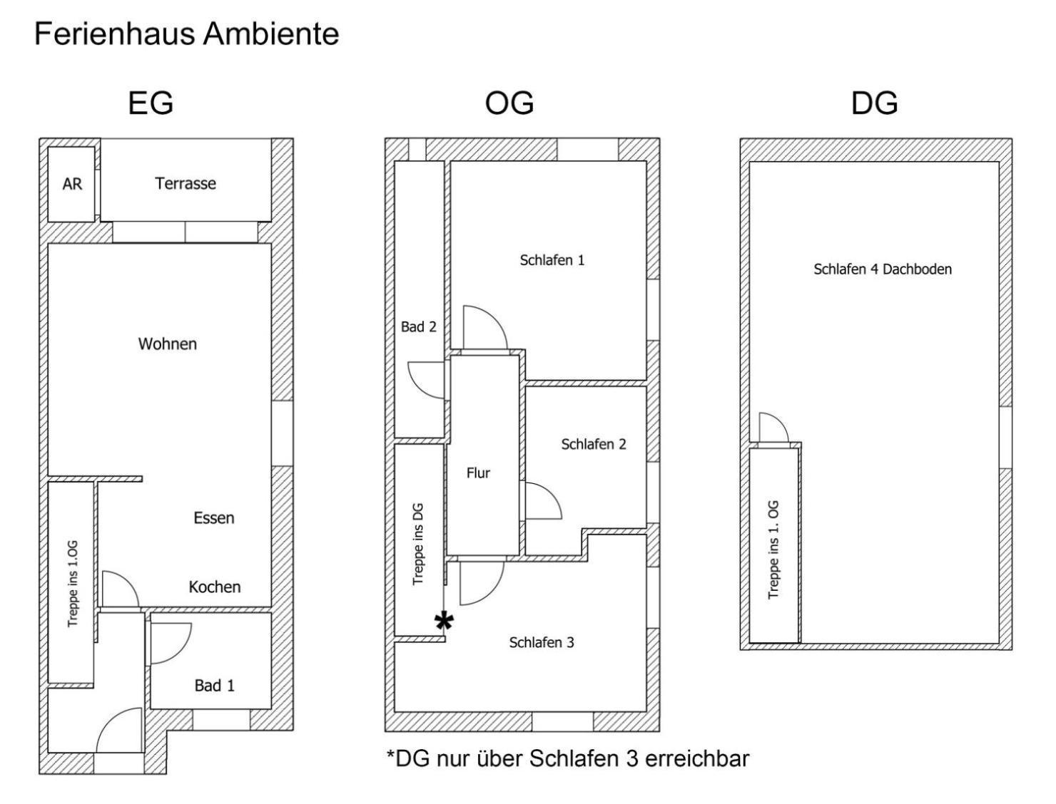 Ferienhaus Ambiente ノイハルリンガージール エクステリア 写真